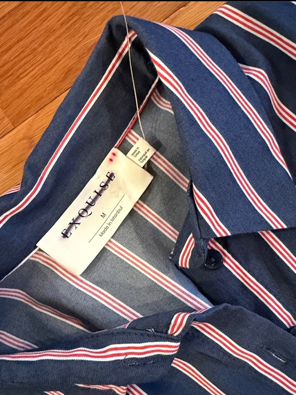 Anthropologie The Tobie Shirt Midi Dress by Exquise Size M - Picture 5 of 6